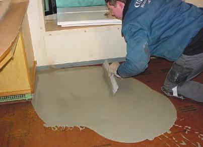 Acoustic Systems Primary Deck Coverings When fitting carpets, vinyl etc. the deck needs to be level.
