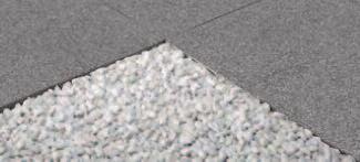 Brush polymeric sand into joints Caution - NEVER compact Viewpavers Porcelain Pavers with a plate compactor.