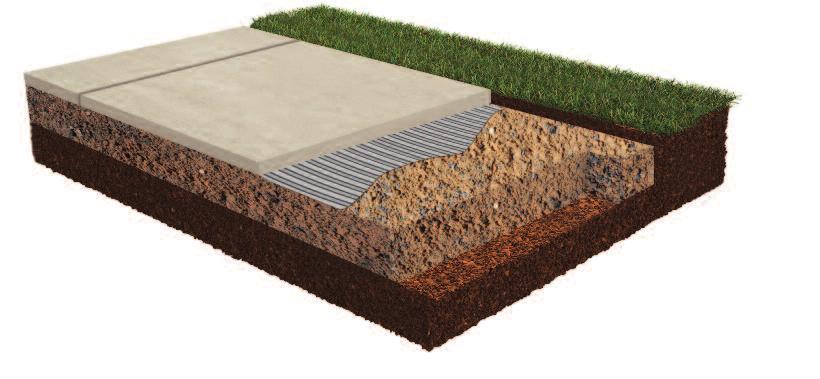W et Set Installation 3 parts Sand to 1 part Concrete Mix Base Installation with Adhesive Guidelines: Excavate area 3 to 4 inches deep Apply 1 to 2 inches mortar mix: 3 parts sand to 1 part