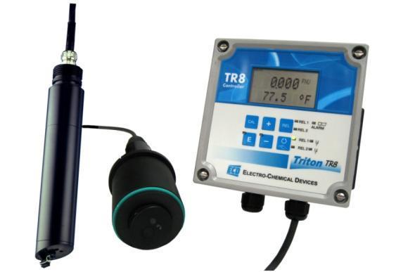 What is the TRITON TR8 Complete Turbidity Analyzer System Transmitter Sensor Installation Assemblies Two Separate Ranges One Analyzer, Two Sensors Clean Water (< 500