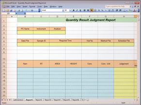 Analysis Multi-data report software is