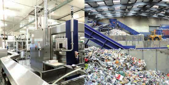 PROCESS AND BUILDING ENERGY OPTIMIZATION Recycling plant The EPC group designs and installs recycling plants for the recycling of plastics.