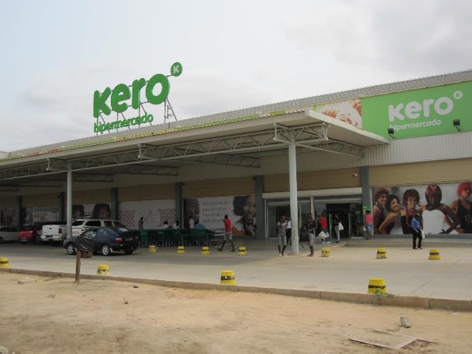 Kero hypermarket Luanda 14.3 Pomarbelo Pomarbelo (Teuns, 2014) operates 4 supermarkets in Luanda and 2 in Huambo, its brand name is Bom Gosto. Pomarbelo is part of the Pomobel group.