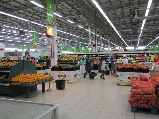 Pomobel is the prime supplying supermarket to government related institutions and is involved in the Christmas Package business which is very important in Angolan retail.