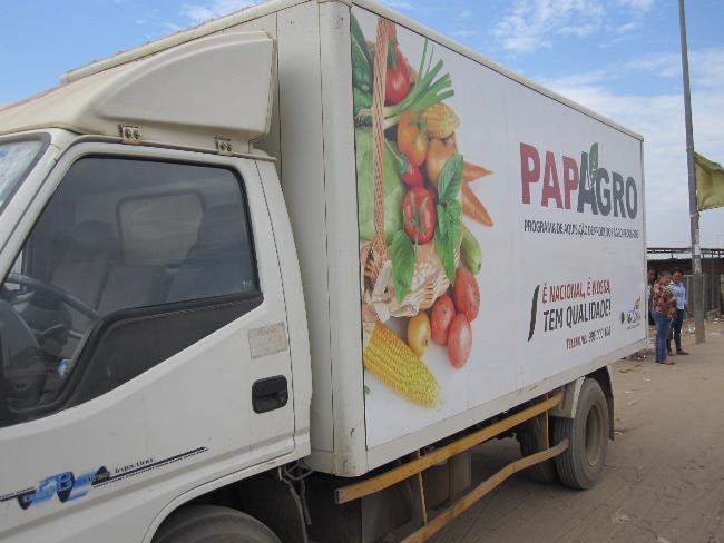 Papagro truck and container sales In the Luanda suburb of Viana an industrial site is being developed.