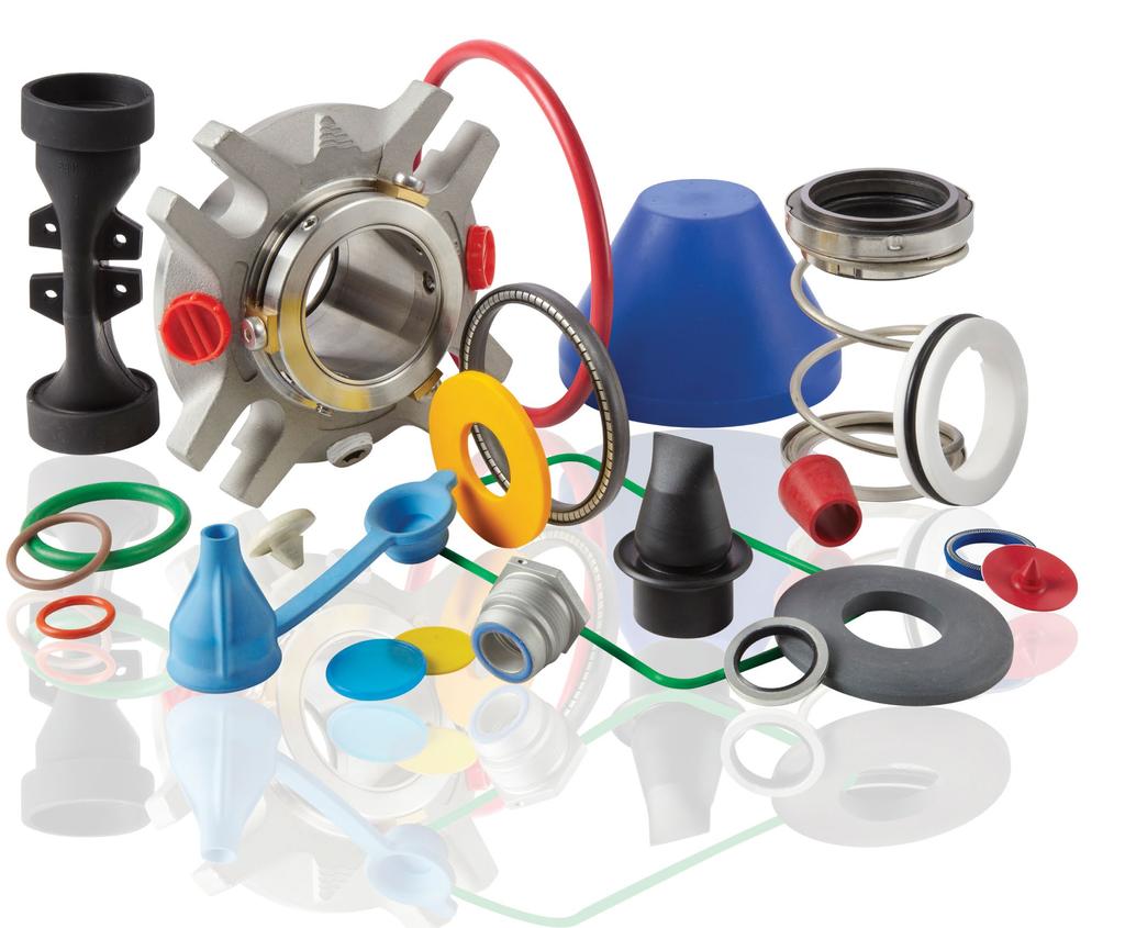 O-Rings Custom Molded Rubber Gaskets Mechanical Seals Hydraulic Seals Machined Plastics Radial