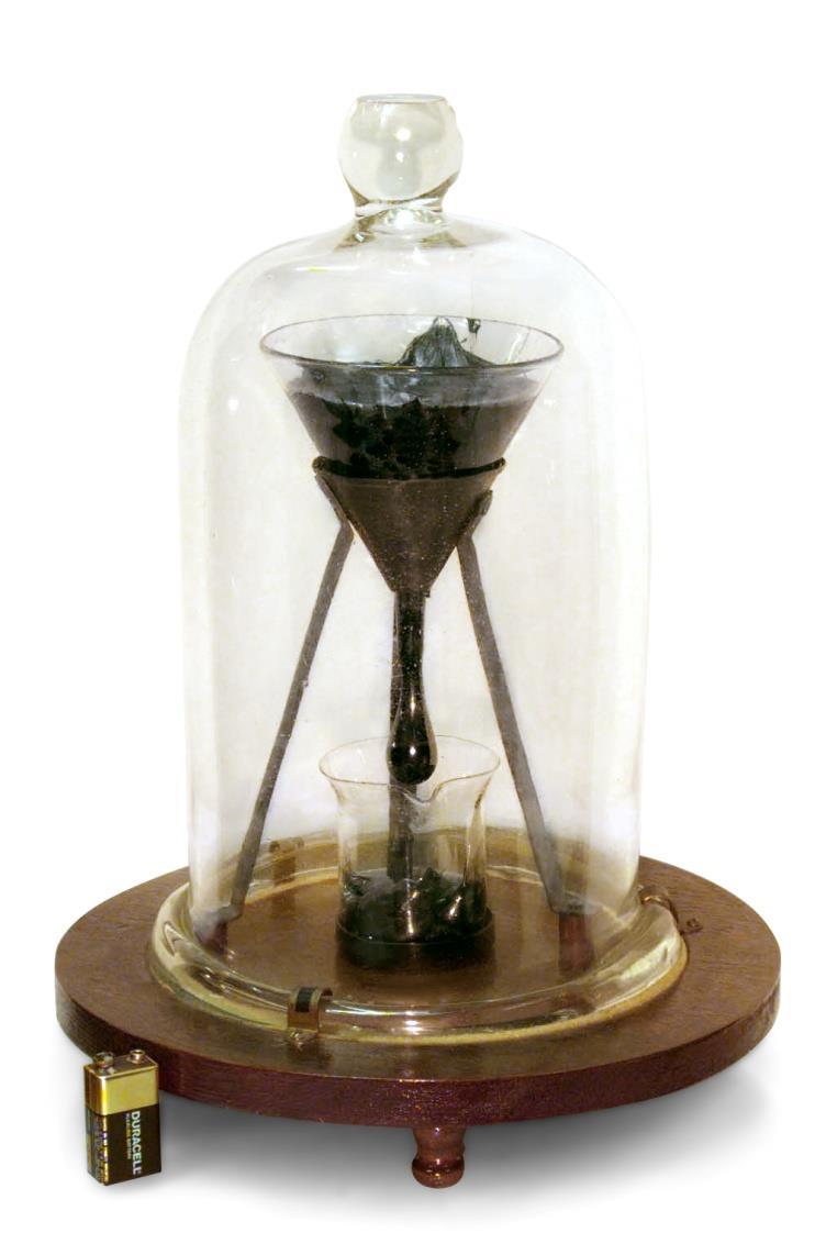 The pitch drop experiment The pitch drop experiment is a long-term experiment which measures the flow of a piece of pitch (asphalt) The most famous version of the experiment was started in 1927 by
