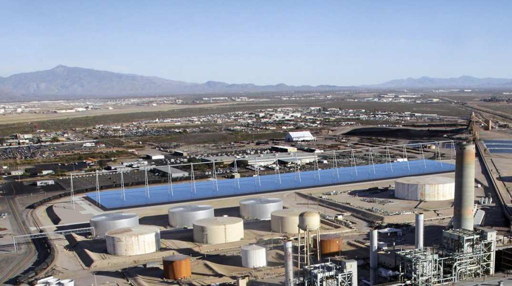 project for TEP s Sundt Generating Station in Tucson 5 MWe solar power