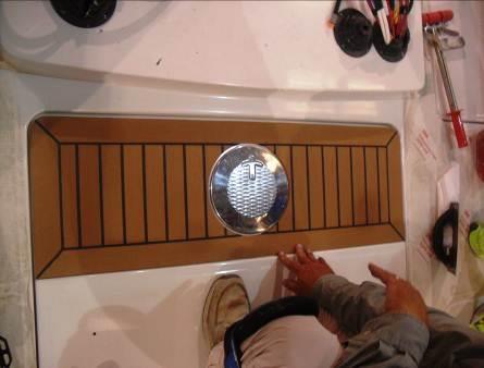 Special Considerations for Deck Hardware: Most PlasDECK panels