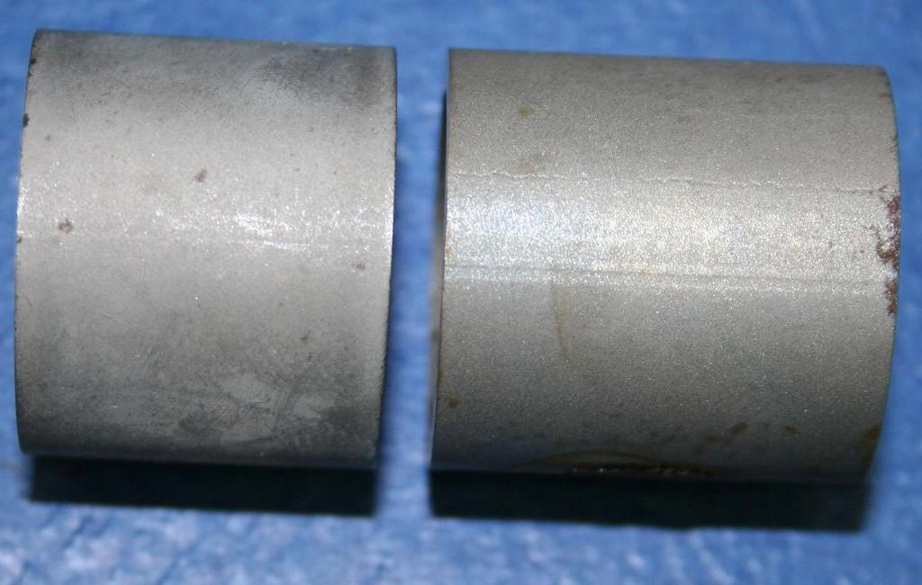7: Corrosion behavior of 1 steel pipe in 1.