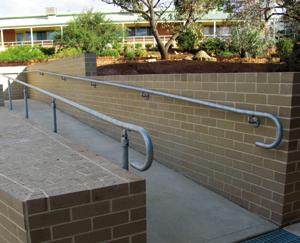 Configuration - Type AR150 & AR10 Assistrail EAsily ConFIGURED to SUit Any APPliCAtion Access ramps and stairs Schools and universities Aged care and residential facilities Shopping centres Hospitals