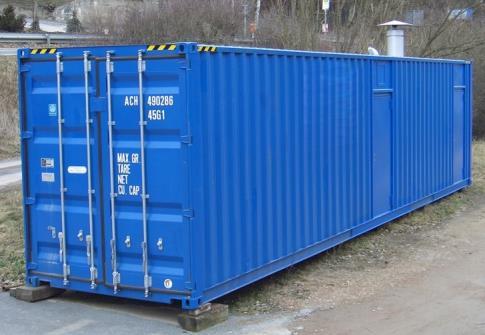 Mobile Factory The 40 feet container Technology The MOBILE FACTORY has been developed by rebuilding a 40 feet container.