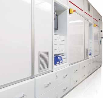 SWISSLOG PHARMACY AUTOMATION SOLUTIONS ARE CUSTOMIZABLE TO INDIVIDUAL HOSPITAL PHARMACY STORAGE AND DISPENSING NEEDS Hospital pharmacies equipped with UniPick 2 work more efficiently and safely.
