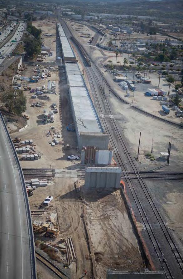 Colton Crossing Colton, CA Total Cubic Yards: 220,000 Project Savings: $109 million and 9 months Project Description: The Colton Crossing is a major crossing of the BNSF and UP rail lines in Southern