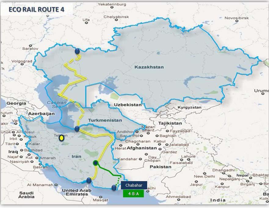 Iran Turkmenistan Turkmenistan Kazakhstan Railway Project (ECO Rail Corridor IV)