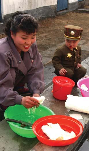 Clean water for children and more Over the last three years (2007-2009), UNICEF supported the Government of DPR Korea to install GFS in ten focus counties.