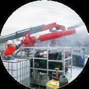pumps, powerpacks and other equipment available for sale or rent, specially designed and