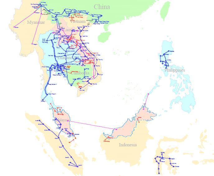 1 Current Status of Energy Connectivity South-East Asia 7 8 9 No.
