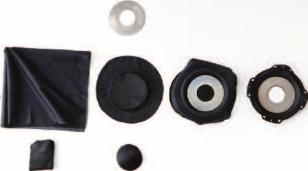 RPP diaphragms utilize highly engineered industrial fabrics such as high temperature polyamides, multifilament meta-aramids, and liquid crystal polymer based fabrics.