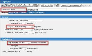 ERP settings for Service Scheduler Workbench Configure User Profile Configure the user profile using