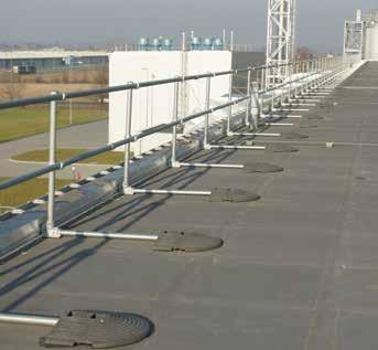 KeeGuard System Overview MEMBRANE PROTECTION SYSTEMS Each system is installed with rubber matting bonded to the underside of metal components which come into contact with the roof membrane.