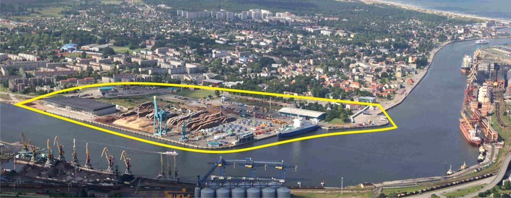 Noord Natie Ventspils terminals Characteristics of the terminal A universal terminal (containers,