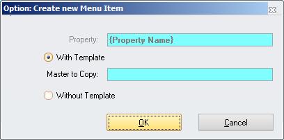 If Simphony is installed on Oracle: when working in the MICROS Menu Item Maintenance: Creation