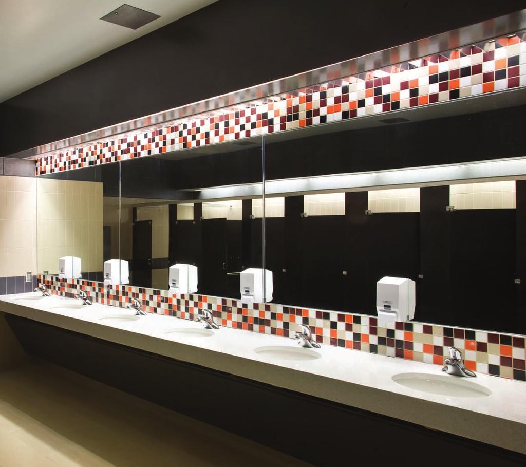 Cover photo features a mosaic mural using Natural Hues glazed tiles, smooth and abrasive. Above photo features Natural Hues glazed tiles on the backsplash.