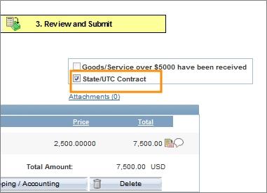 Attaching Documents to a Requisition Attachments are required for any order greater than $5,000.