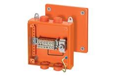 cable entry via mounted grommets FK 9259 Cable junction box 1.