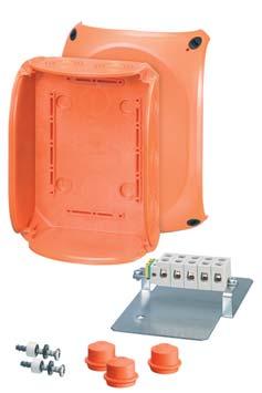 with included grommets FK 1606 Cable junction box 1.5-6 mm², Cu Connection box 1.