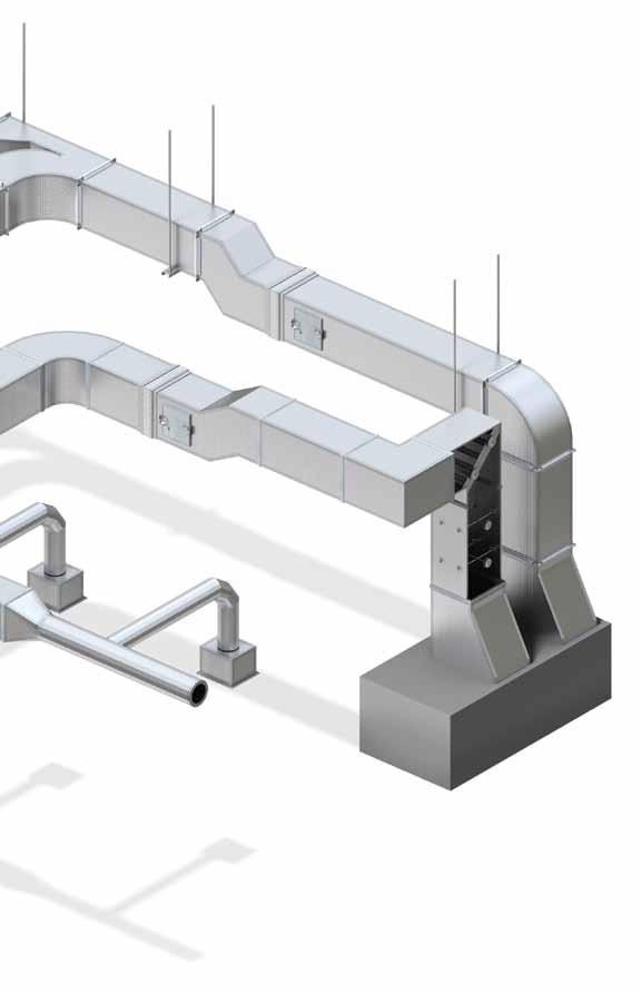 4 bolt Coupling System Steel Channel Support & Threaded Rods What is The Kingspan KoolDuct TM System?