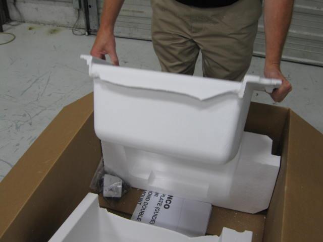 Sink - Example Manufacturer of Cast Sinks Outline: Original distribution and sales channel was through pallet loads to retail store No Damage Increased ordering through e-commerce and shipping direct