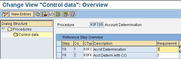 Assign Account Determination Procedure Account determination procedure created in the previous step is assigned to