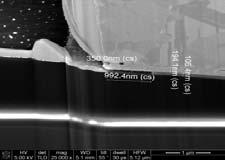 photoresist Plating and bumping Etching without undercut