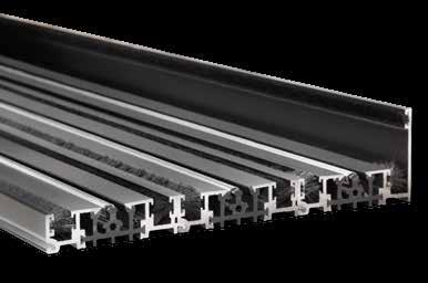 Flush Sill * With an interior and exterior sill height of just 0.75, the flush sill lines up with most interior flooring for a smooth transition to the outside.