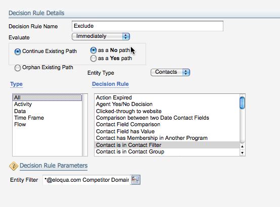 6. Right click on the new decision rule, and select Edit Decision Yes