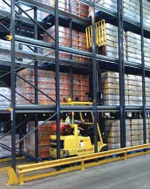 Drive In racking systems Palletstor drive-in racking provides a highly