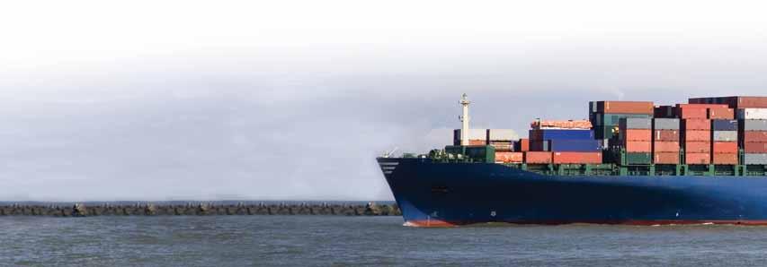 SHIPPING SOLUTIONS Large Emission Reductions Are Possible Increasing the per tonne-mile efficiency of the fleet is one approach that can be used to reduce absolute emissions, and as is evident large