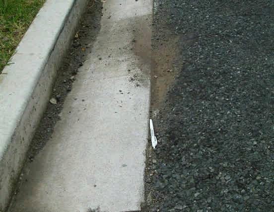 2.1.2 High Lip of Channel If the lip of channel is 10mm, (the height of a Bic pen), or more higher than the carriageway surface then the length of kerb affected is recorded.