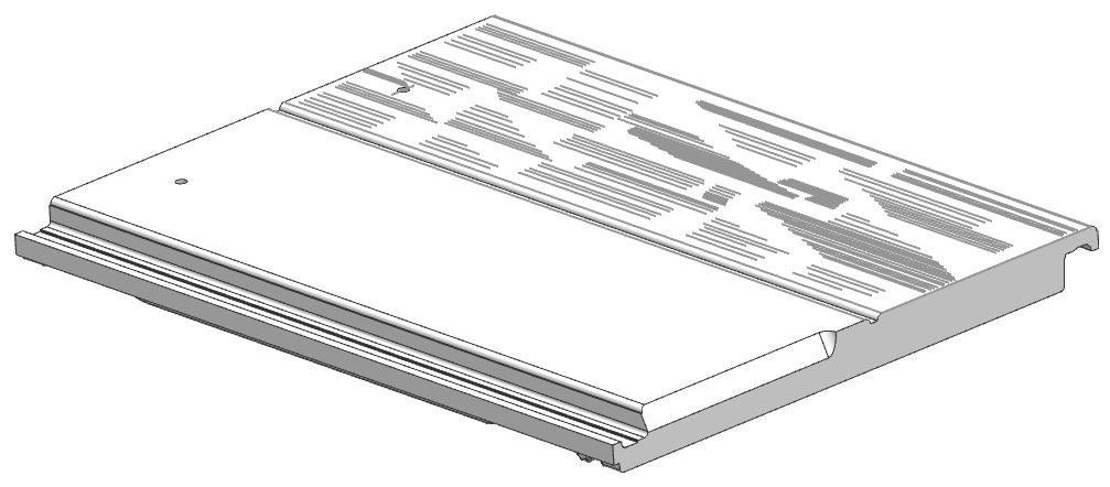 PROFILE DRAWINGS NAIL HOLES 1-9/32 (Shake) 17 13 Note: Available Top Surface Finishes 5.