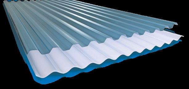 It is ideal for creating skylights on roofing, verandahs and sheds.