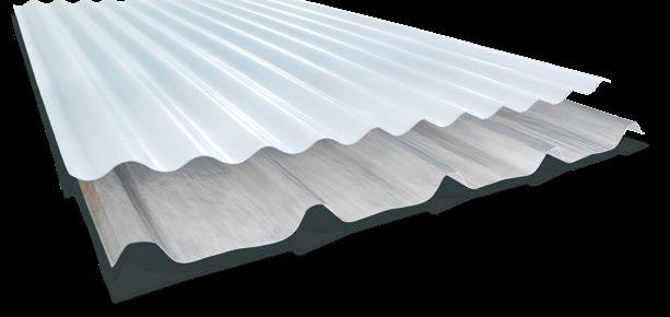 orrugated Smartspan Superdek Prodek Topdek Spacedek Profiles vailable Ridge apping Two styles of ridge capping are offered.