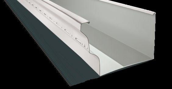 PITY Hi Square 5974 mm2 -Square Gutter Designed specifically for verandah and carport apacity applications, or ommercial Square Gutter is commonly used in commercial applications where a modern,