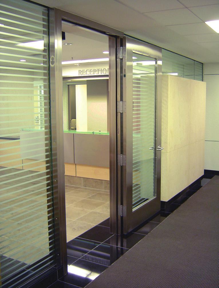 4 stainless steel Doors up to 48 wide (96 pairs) x 108 high Finishing options for doors include: wood grain stainable steel, plastic laminate, factory-finished wood Frames and doors comply with ASTM