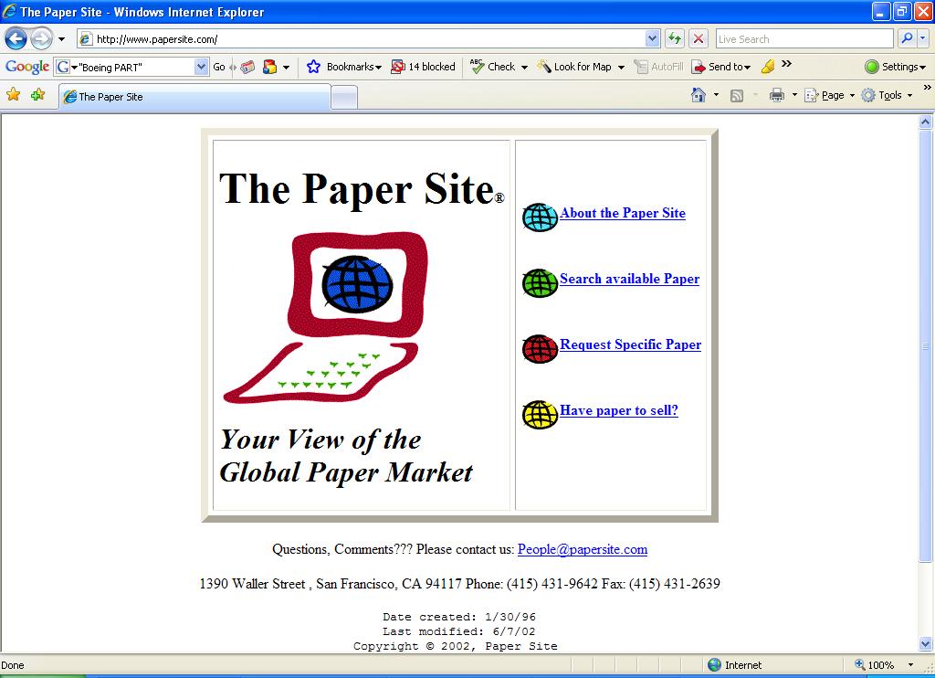 The Paper Site