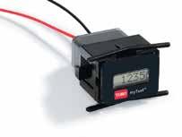 (12 VDC power needed) Works with all levels of myturf System Details Wireless hour meters transmit current