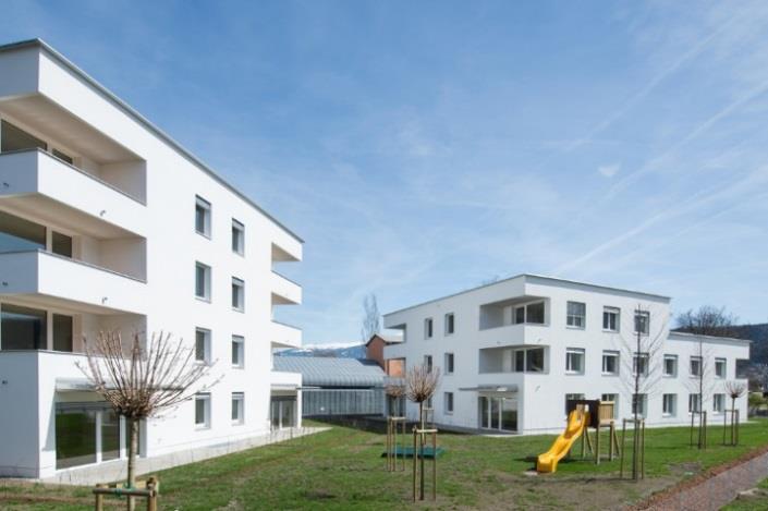 apartment building project Vögelebichl, Innsbruck, Austria built by Innsbruck municipal housing