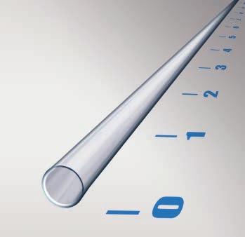 Industry standard: DURAN borosilicate glass tubing has been the standard material in the