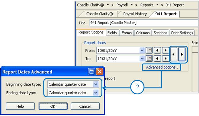 Step 9: Print the Quarterly Reports for 4 th Quarter 3. Click Preview (CTRL+Q) to preview the report, or click Print (CTRL+P) to print the report. 4. From the Print Forms screen, select the desired printer.